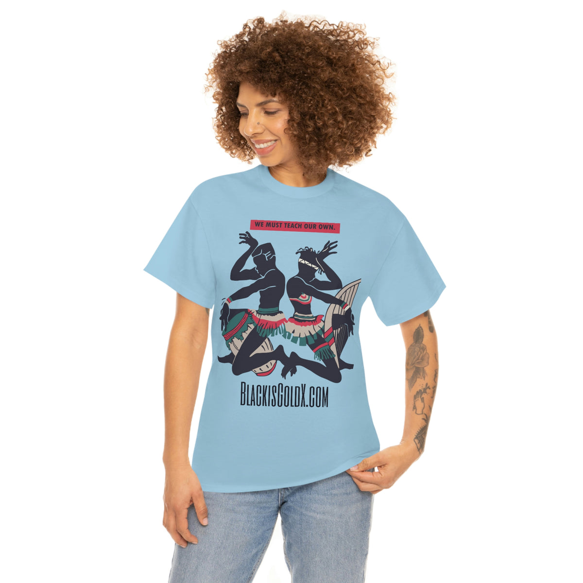 Tribal Duality T-Shirt – BlackisGoldco