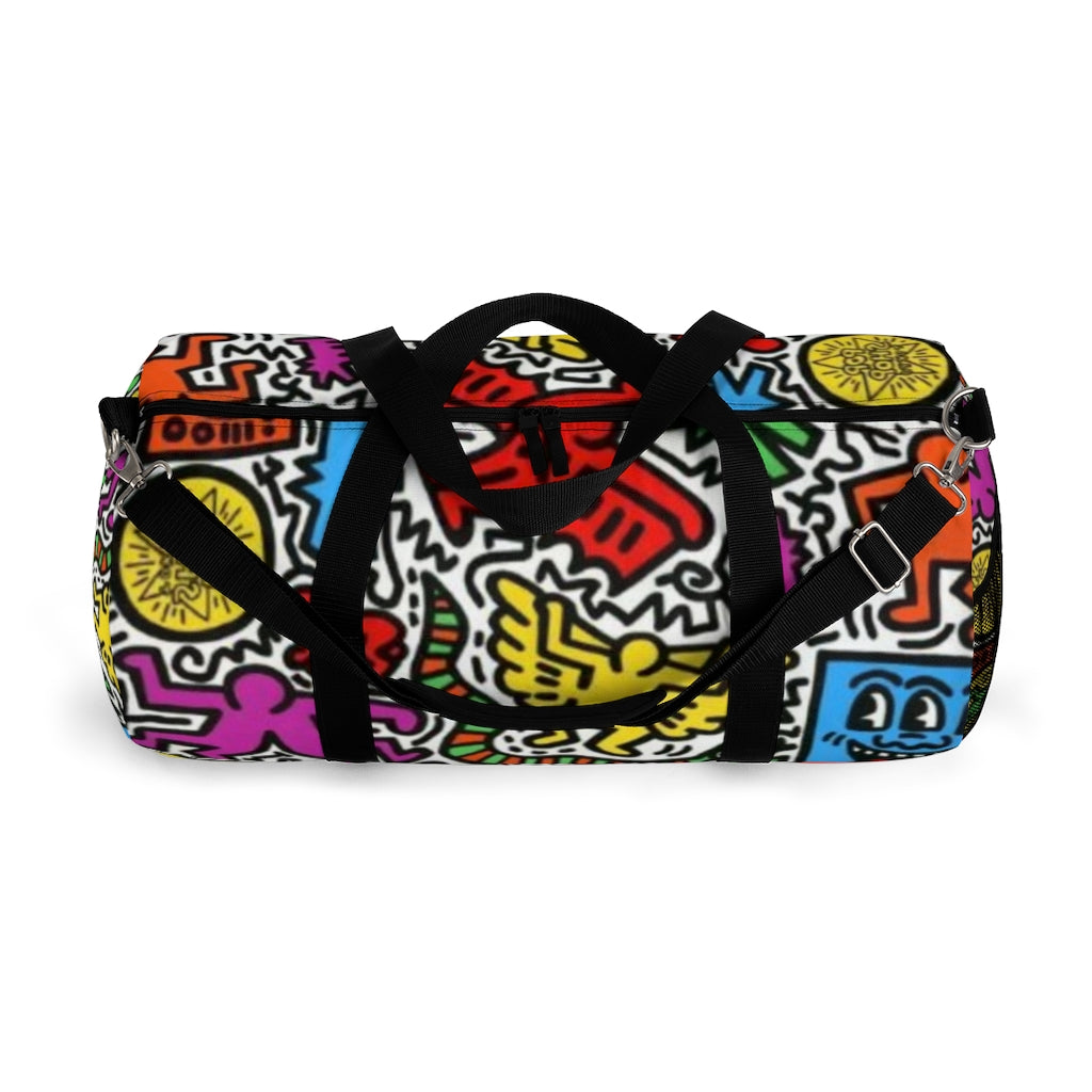 Keith Haring Art Duffel Bag – BlackisGoldco