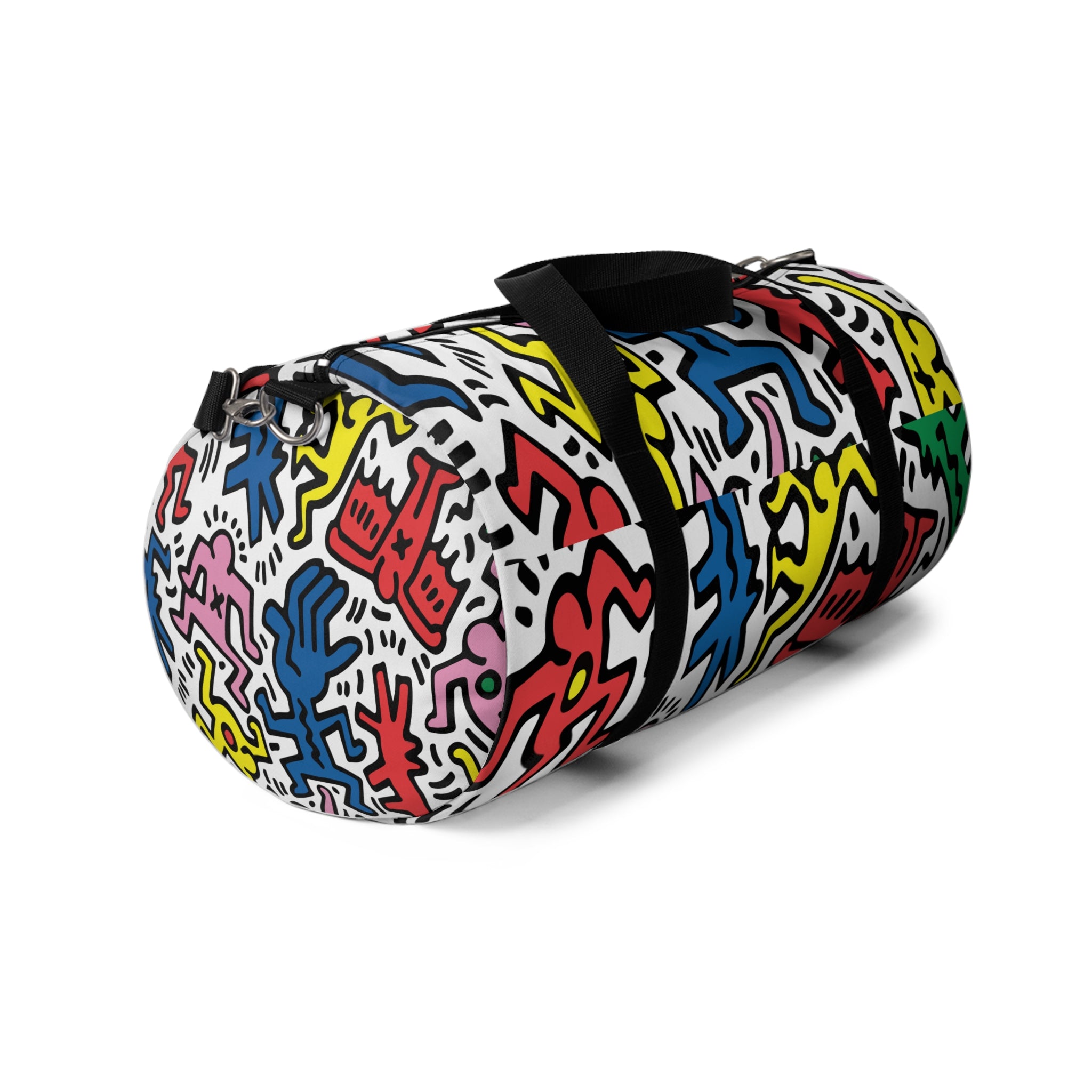Haring Inspired Duffle Bag