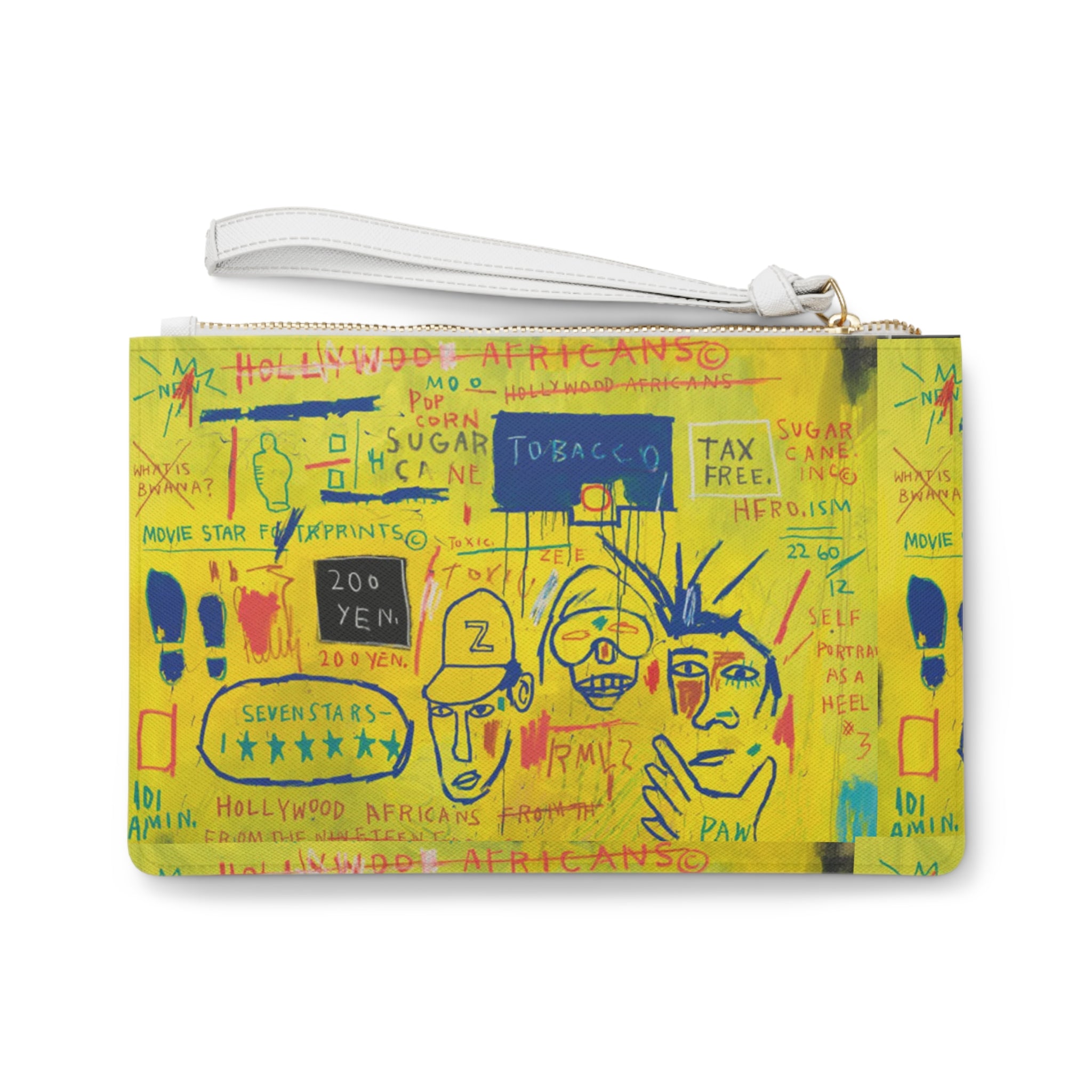 Basquiat Clutch Bag
