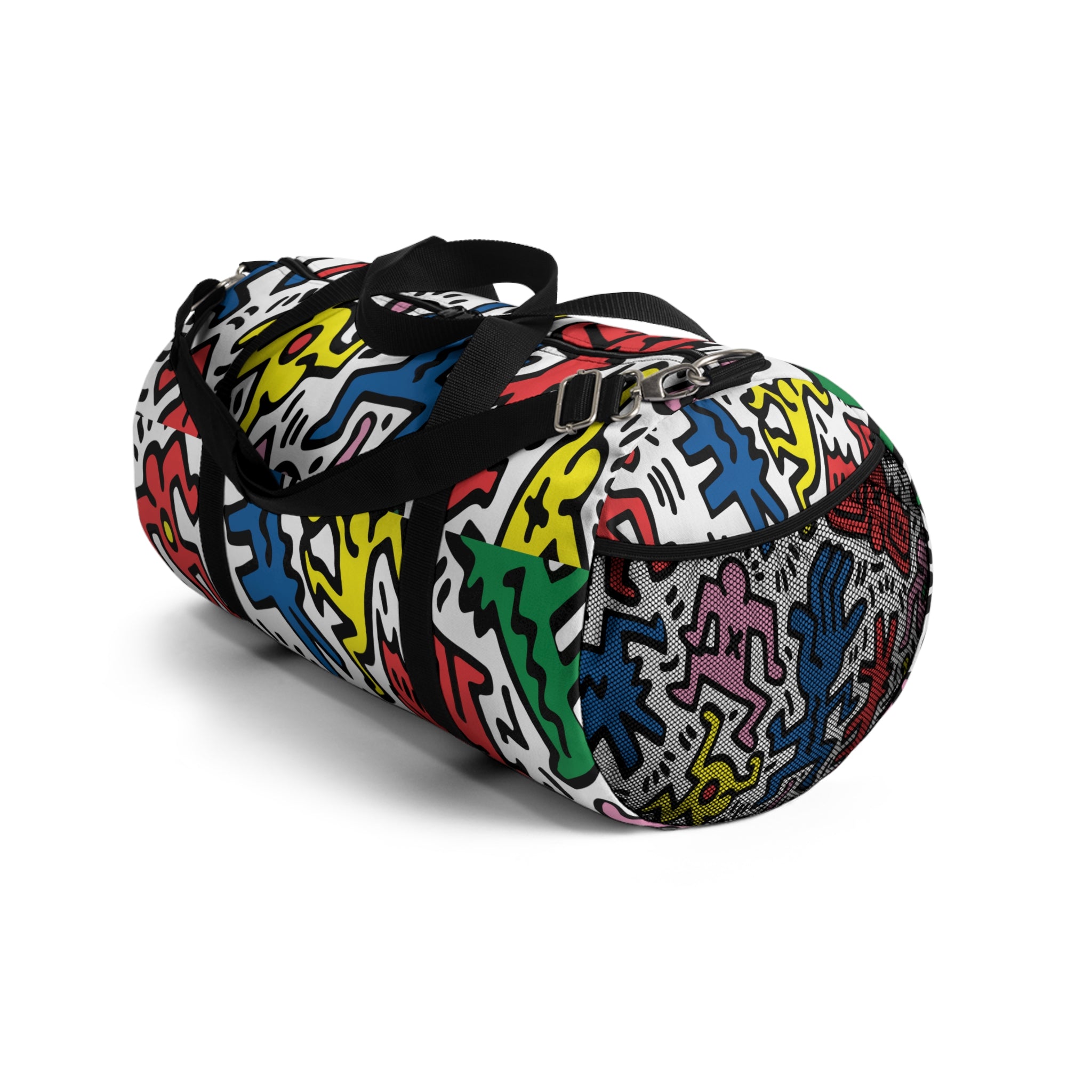 Haring Inspired Duffle Bag