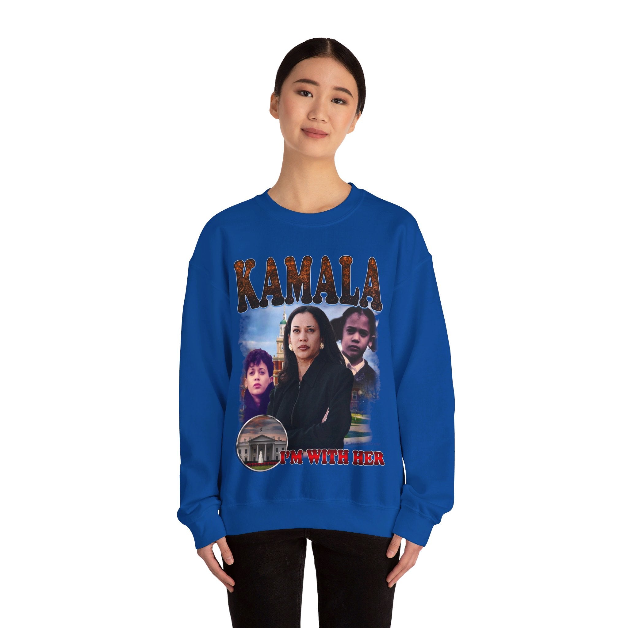 Kamala Harris 2024 I'm with Her Sweatshirt