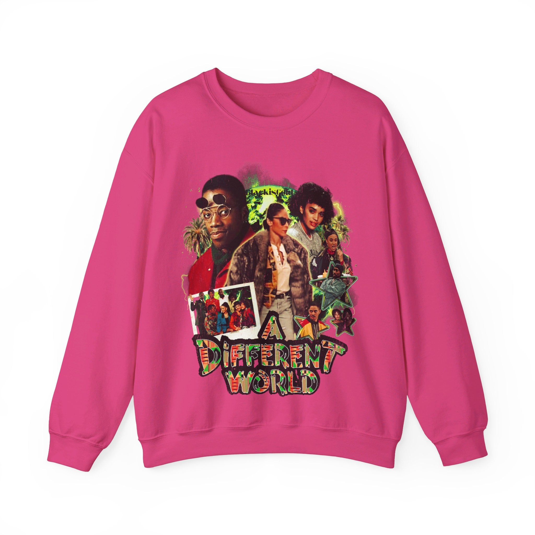 Different World Vintage Style Sweatshirt