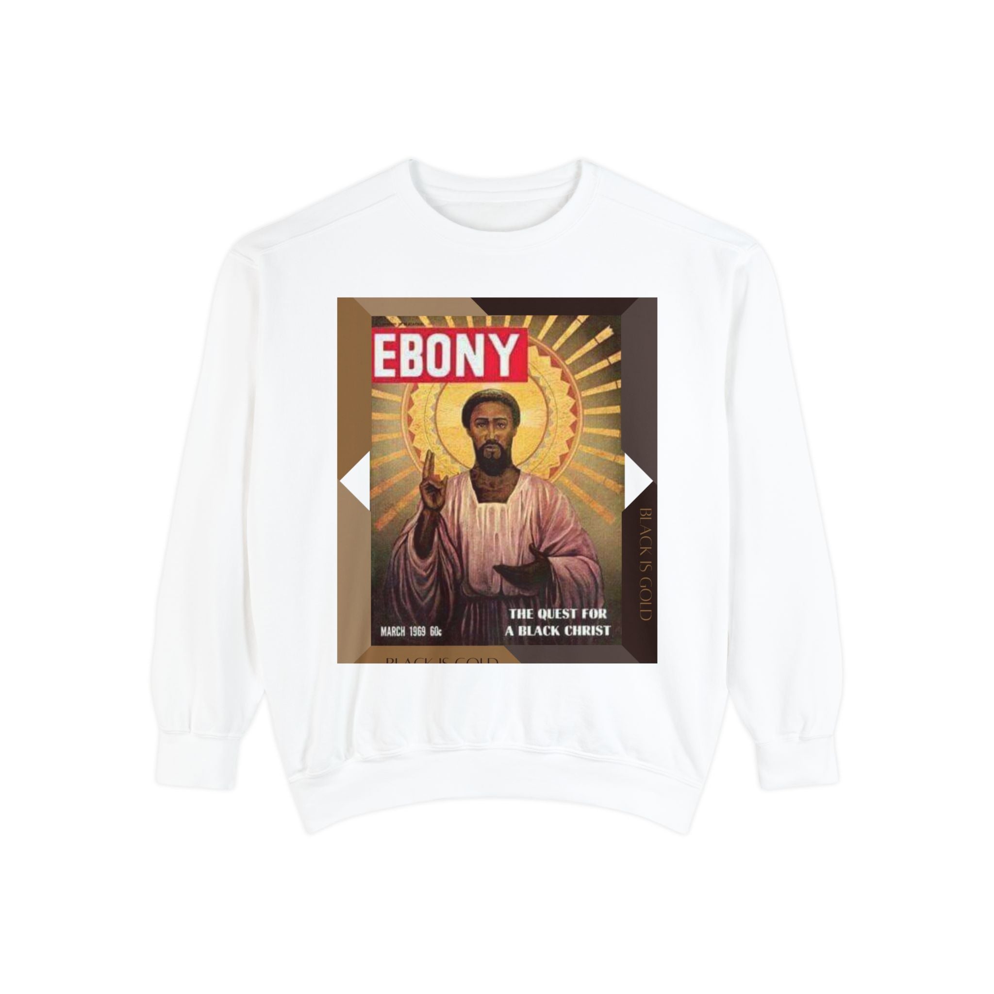 Black Jesus Crewneck Sweatshirt