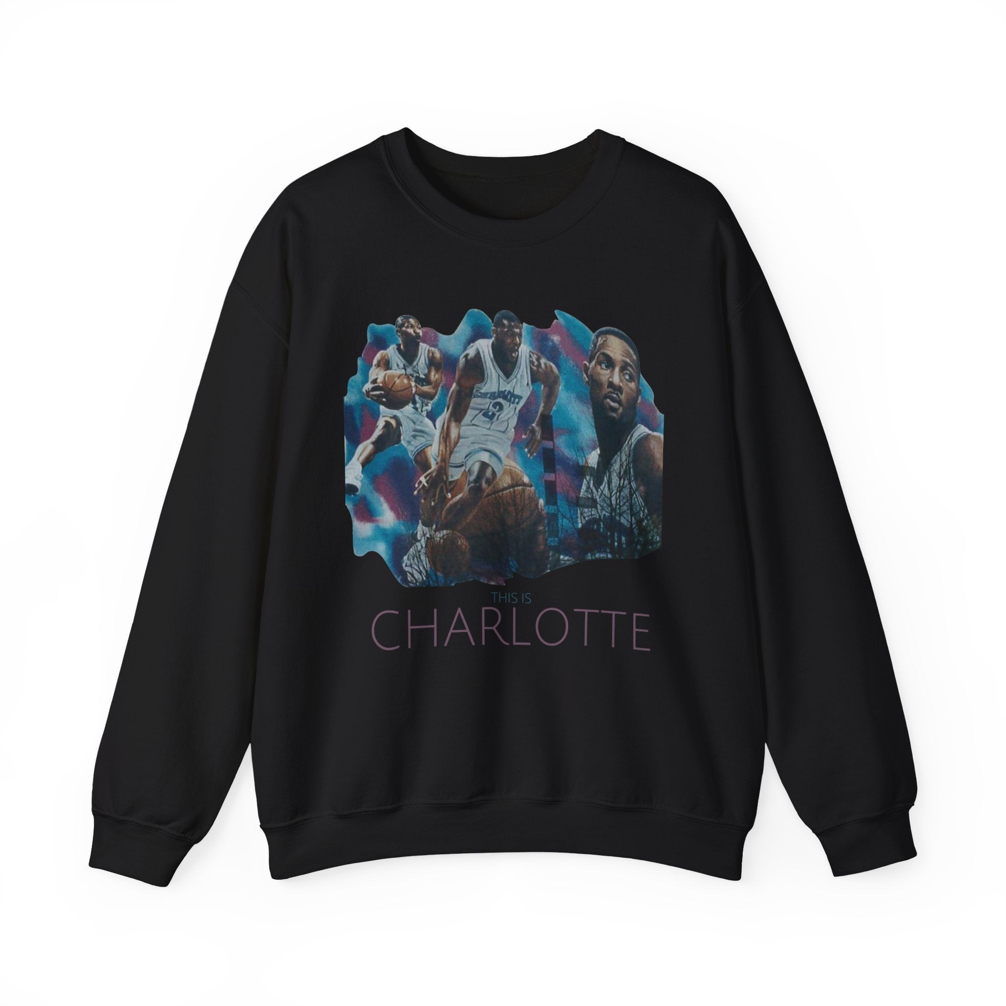 CLT Hornets Vintage Mural Sweatshirt