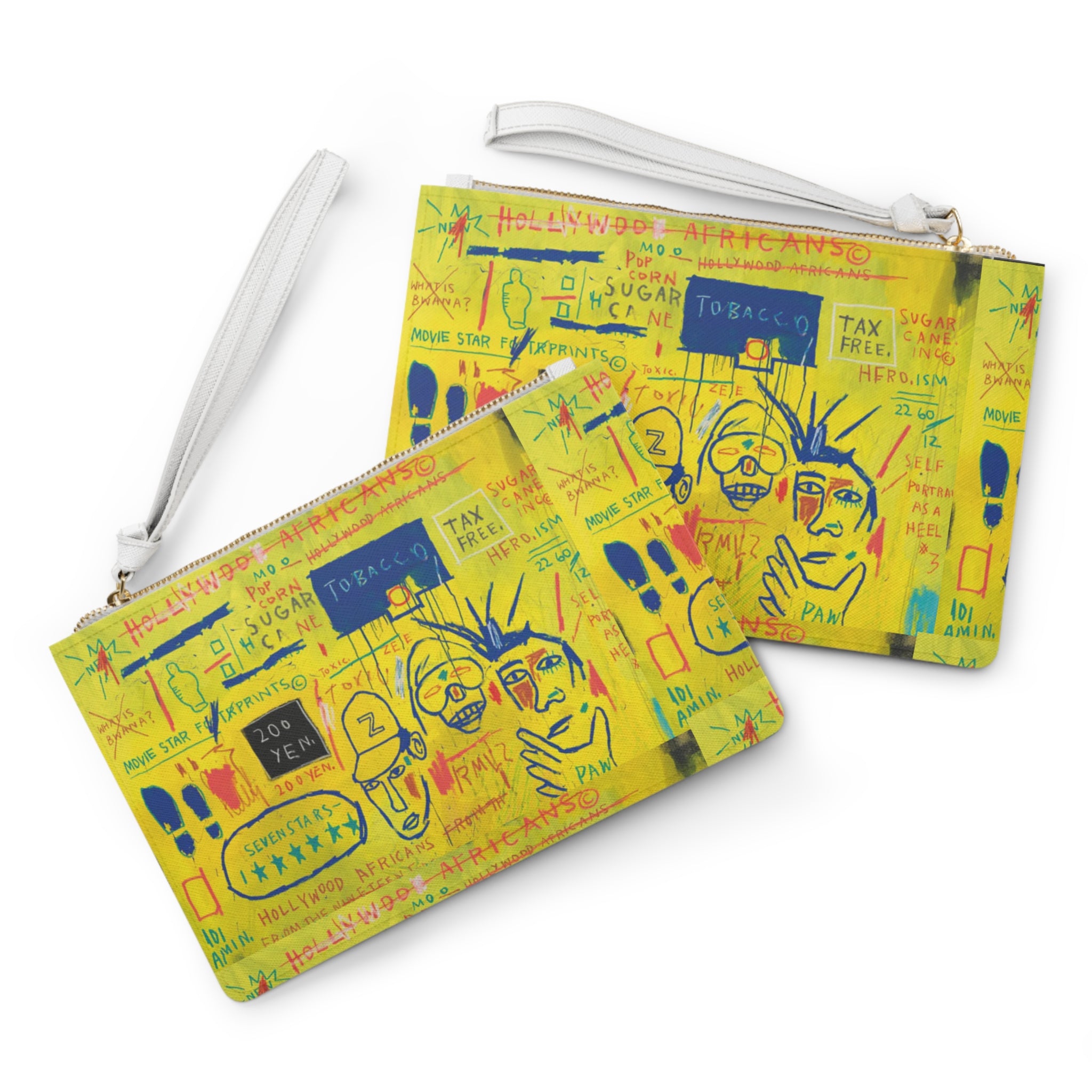 Basquiat Clutch Bag