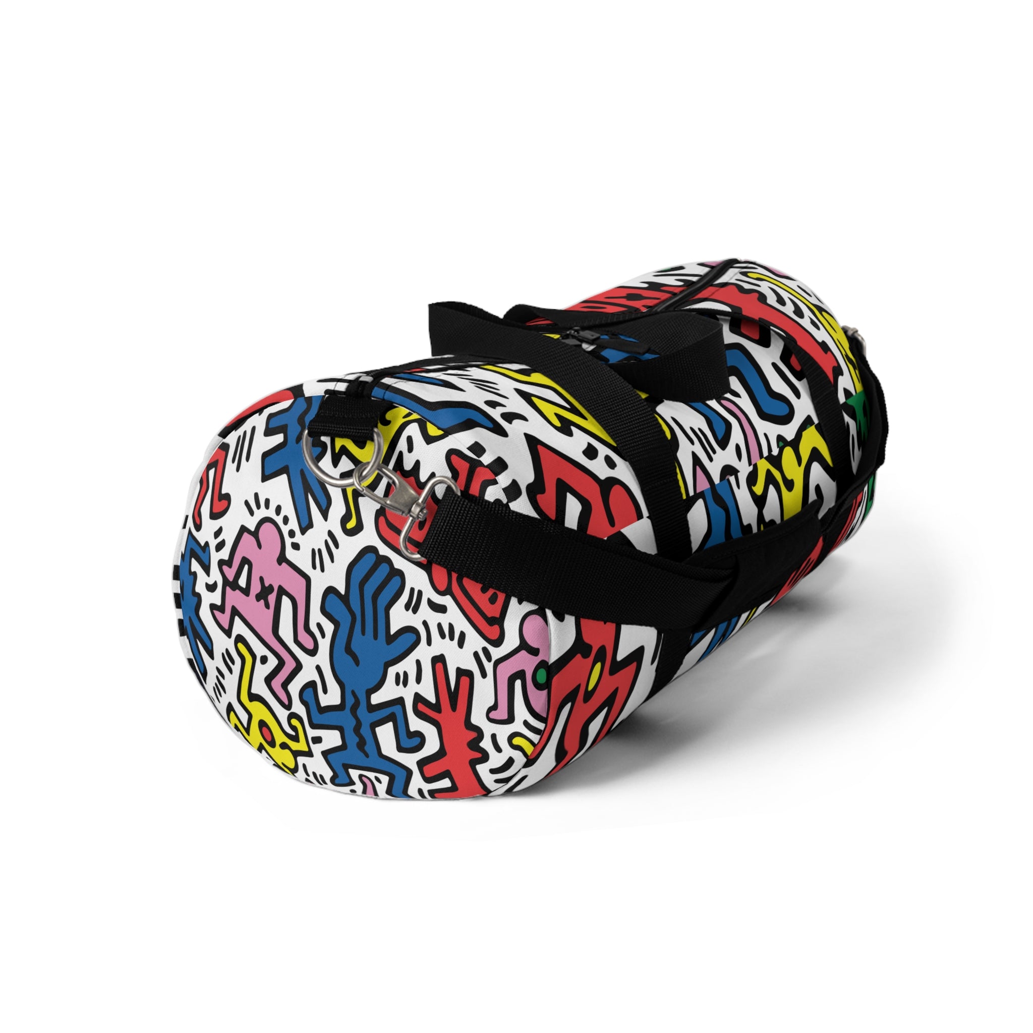 Haring Inspired Duffle Bag