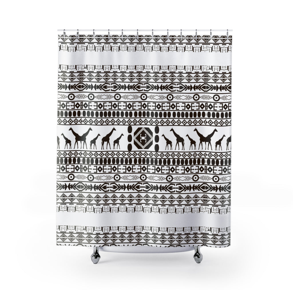 Zeritu African Tribal Shower Curtains