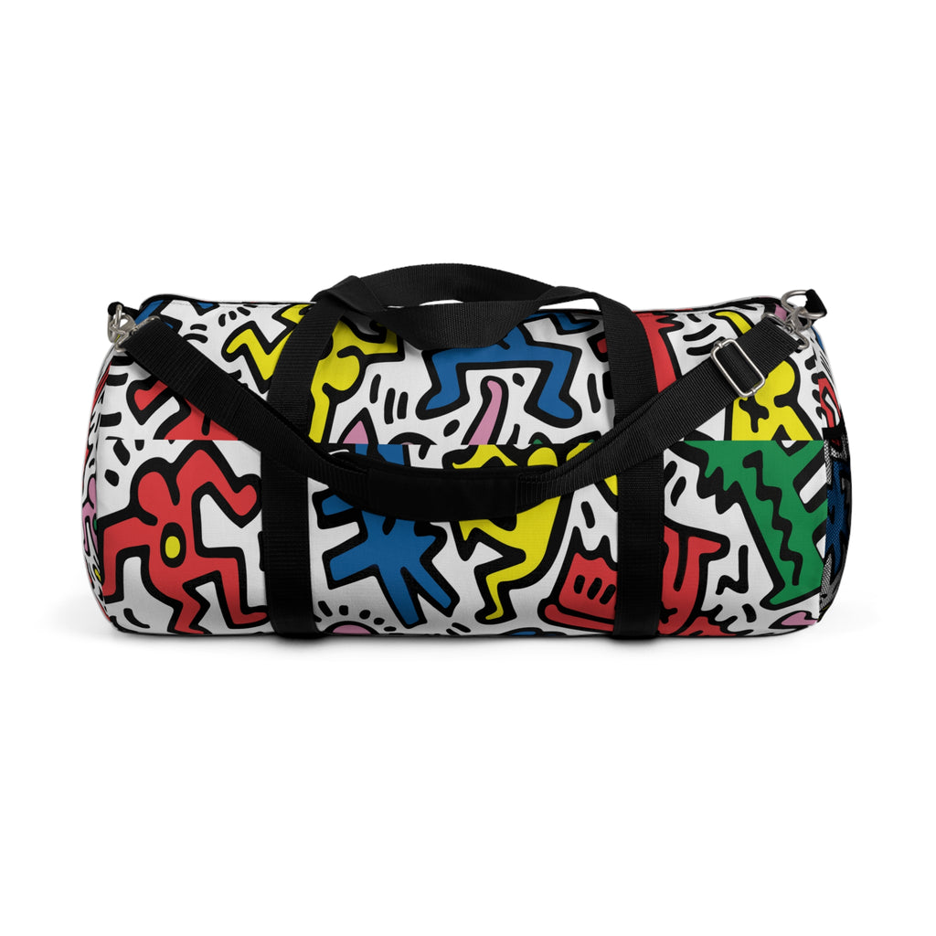 Haring Inspired Duffle Bag