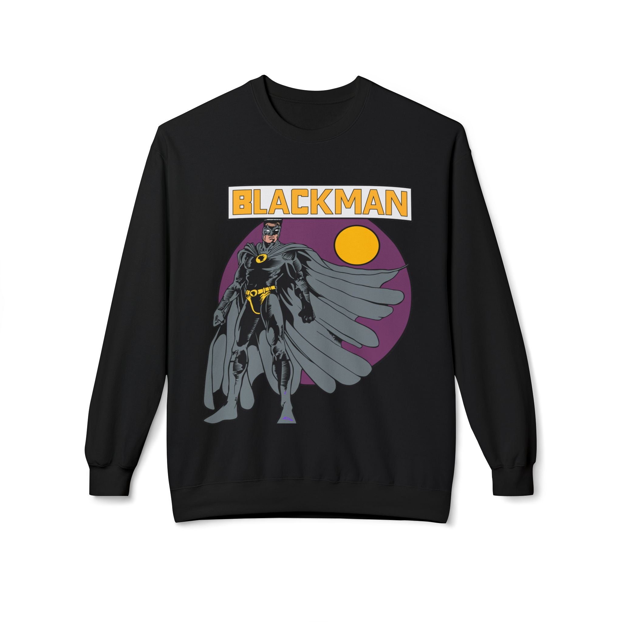 Blackman Retro Superhero Sweatshirt