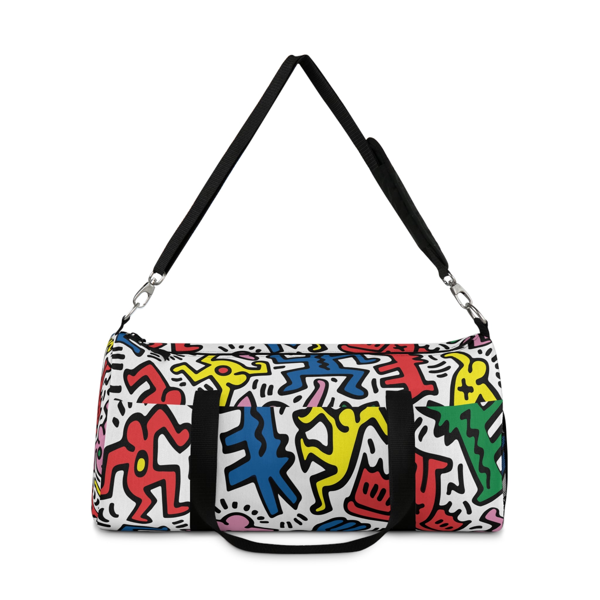 Haring Inspired Duffle Bag