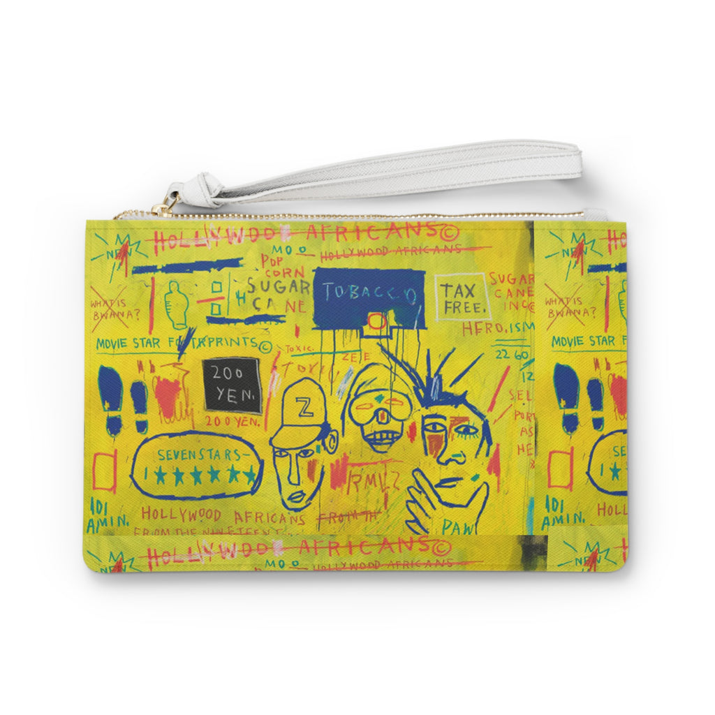 Basquiat Clutch Bag