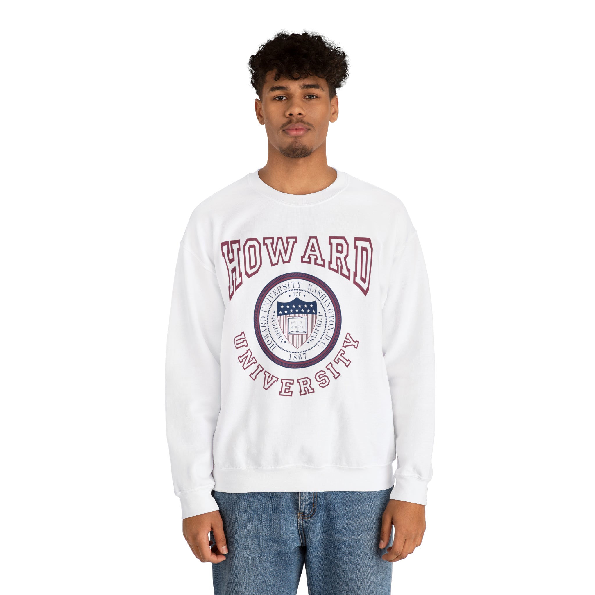 Howard U Arc Crewneck Sweatshirt