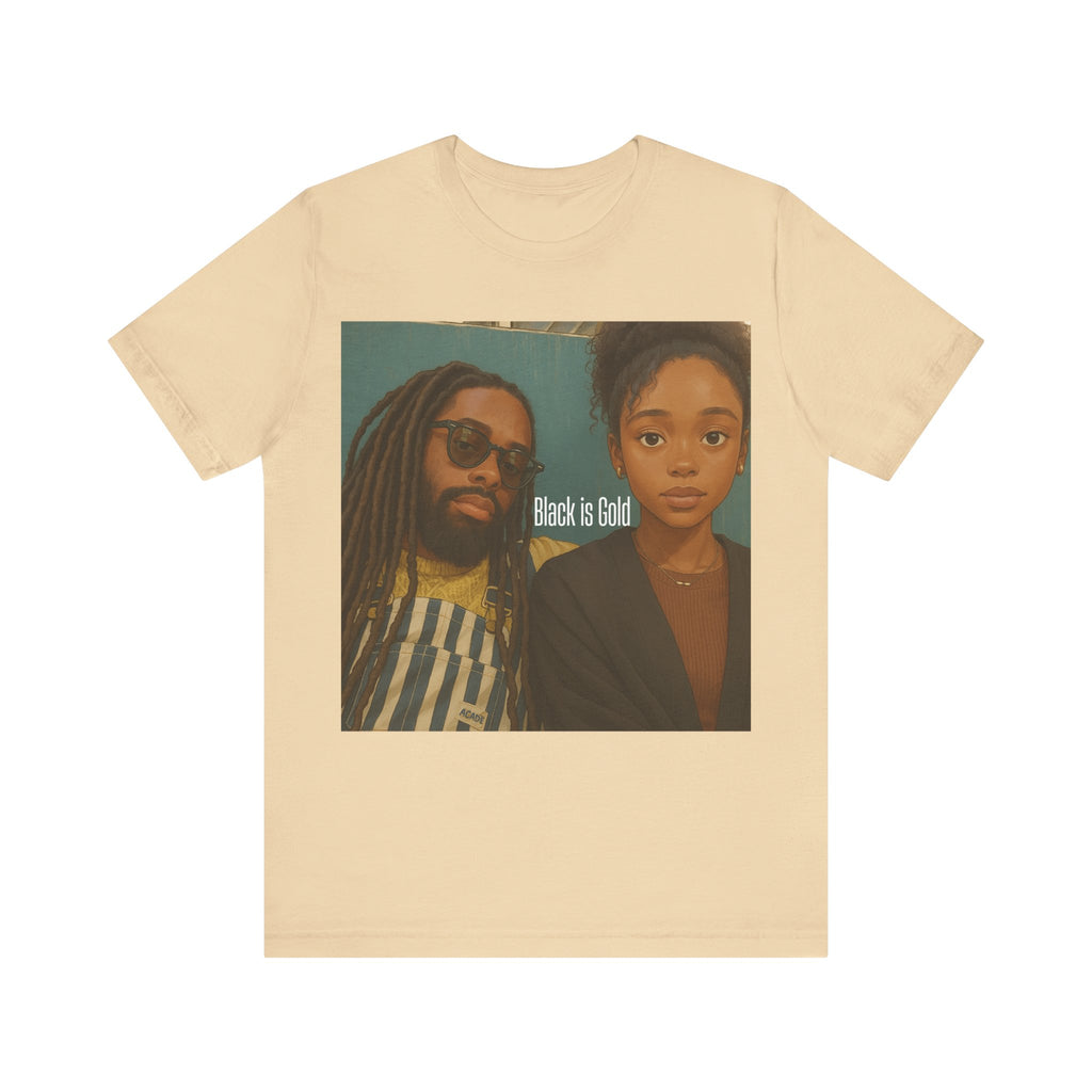 Black Love Tee - Black is Gold