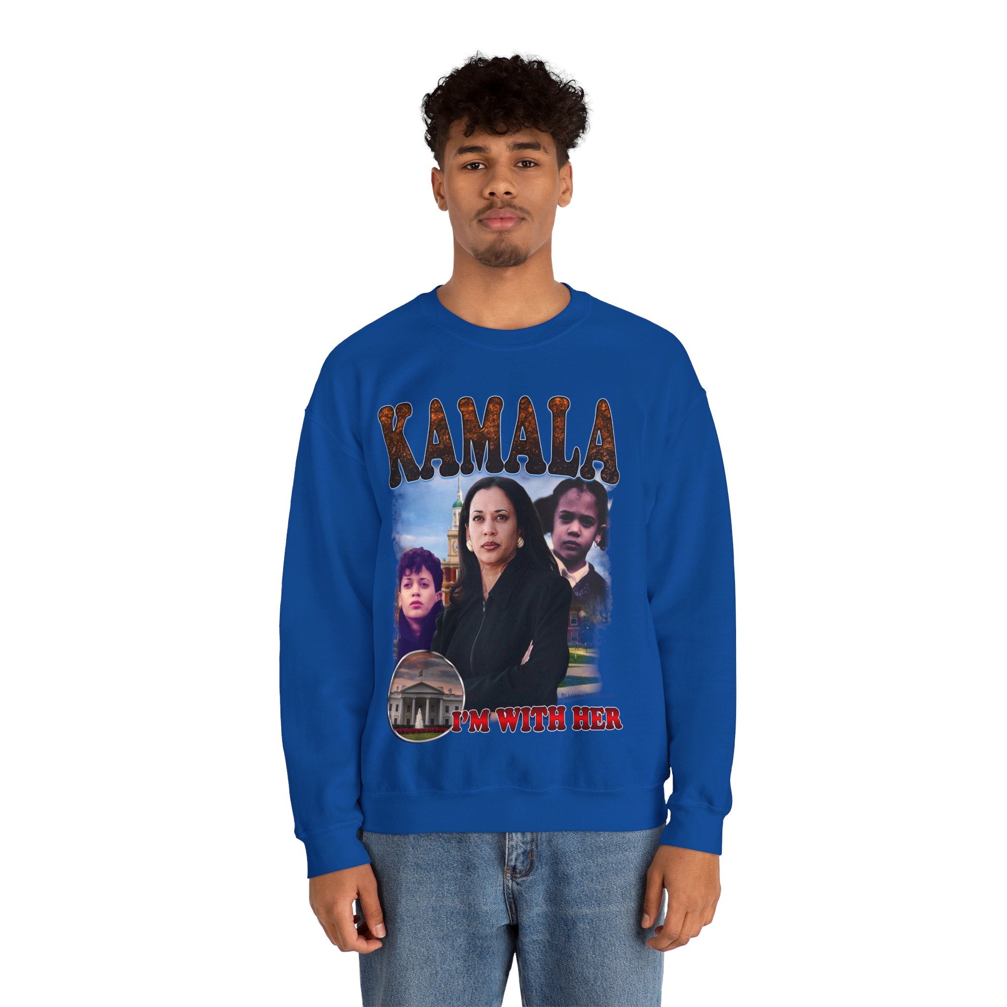 Kamala Harris 2024 I'm with Her Sweatshirt