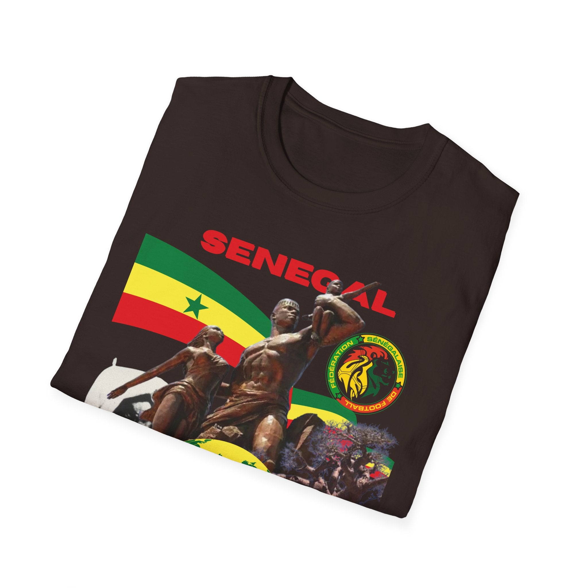 Senegal Pride T-Shirt - Celebrate African Heritage and Culture
