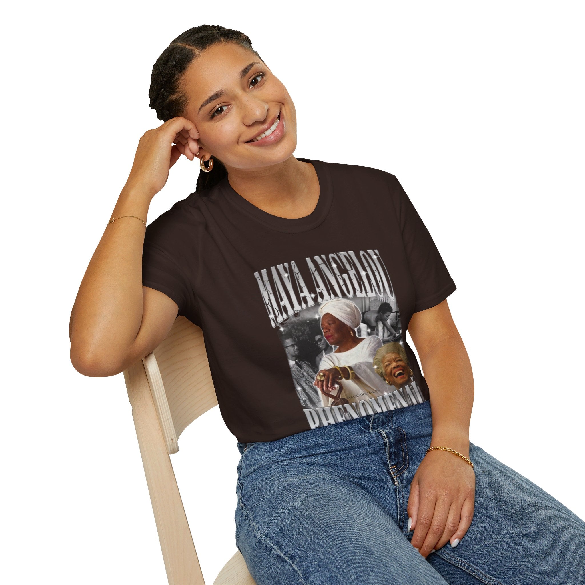 Maya Angelou T Shirt Rise