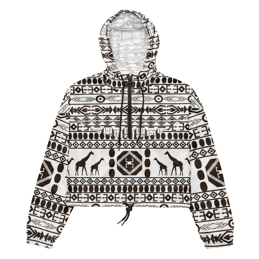 Tribal Zeritu Women’s Cropped Windbreaker