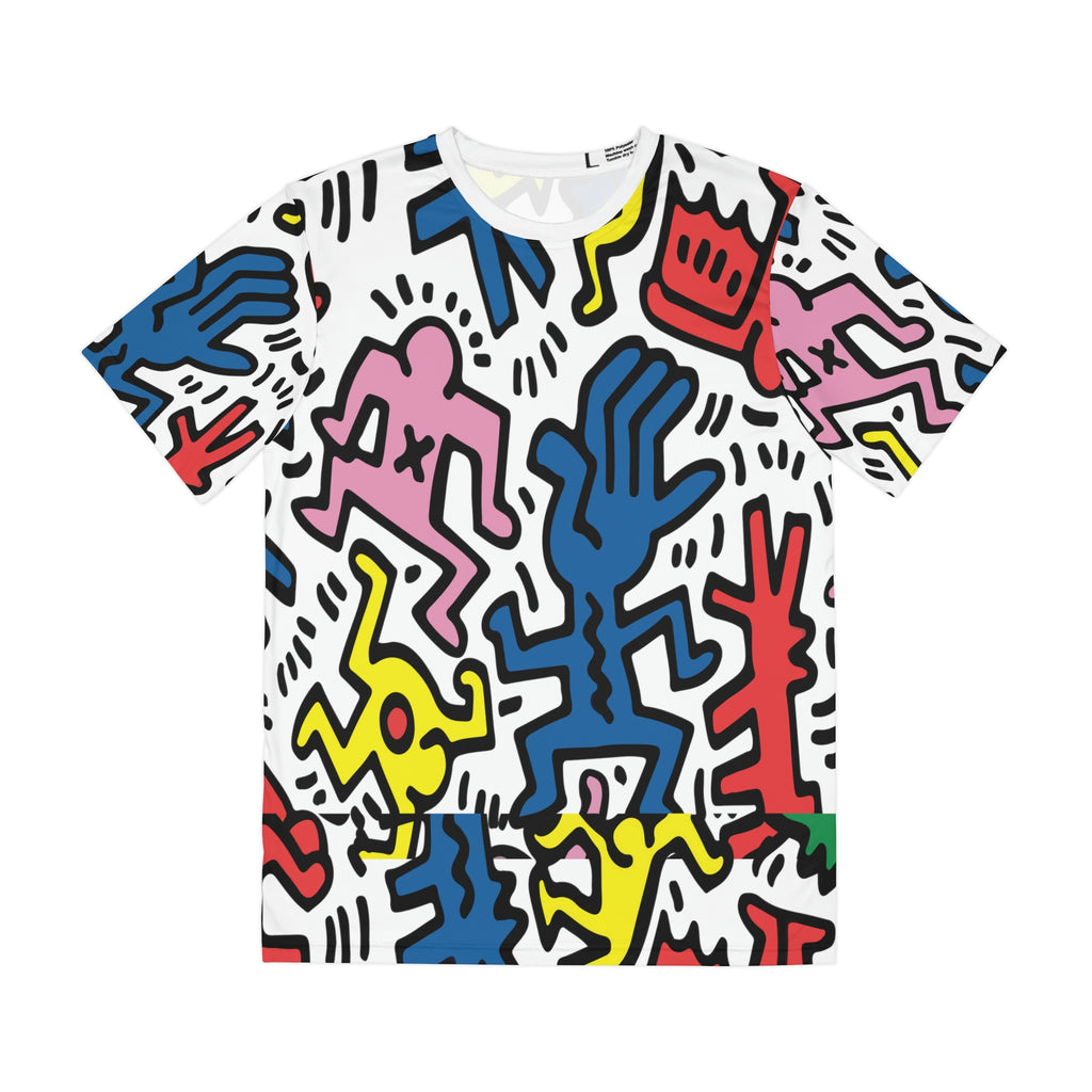 Keith Haring Unisex AOP Cut & Sew T-Shirt