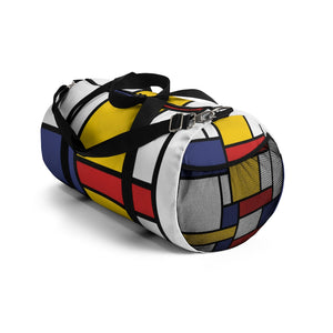 Mondrian Color Block Art Duffel Bag