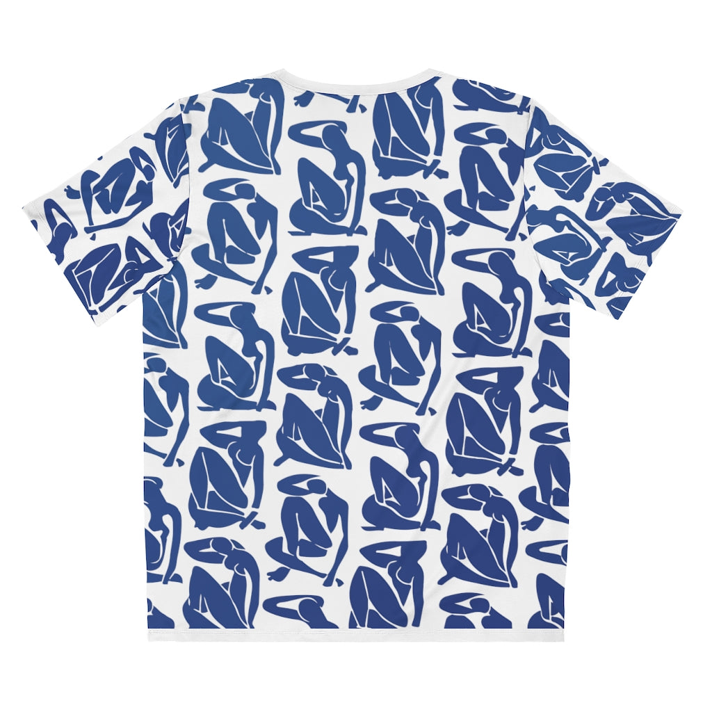 Blue Nude AOP Cut & Sew T-Shirt