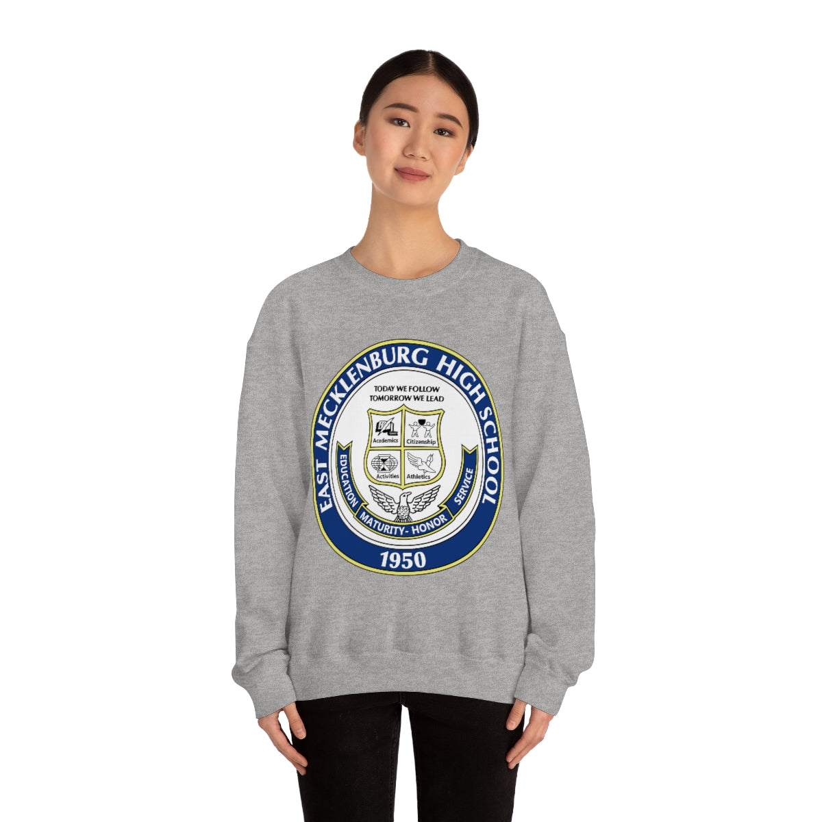 East Meck High School Seal Crewneck Sweatshirt