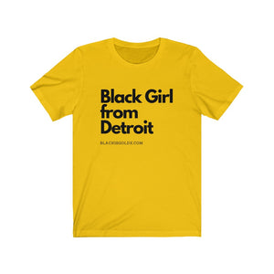 Black Girl From Detroit Shirt