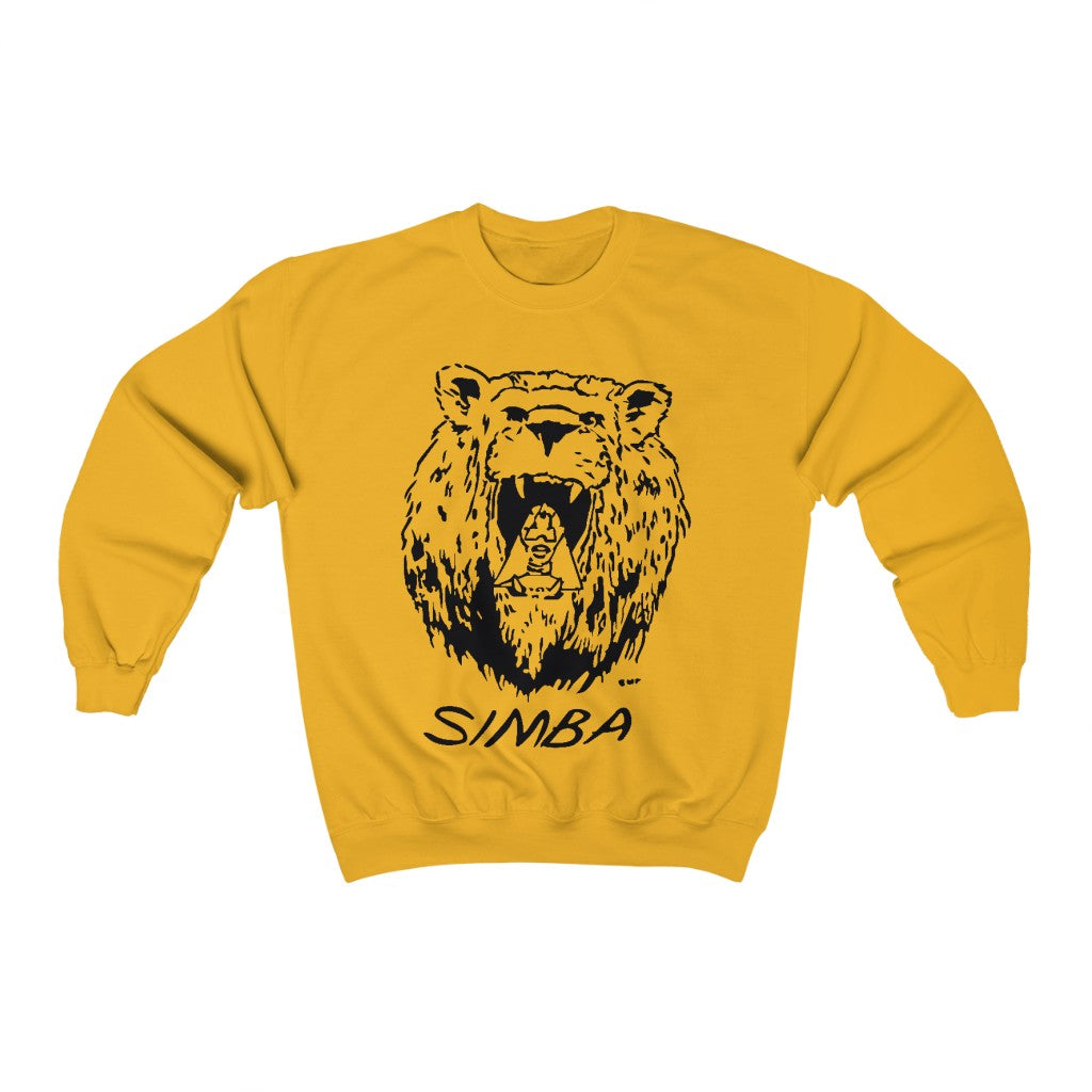 Young Lions “Simba” Adult Sizes Sweatshirt 2 – BlackisGoldco