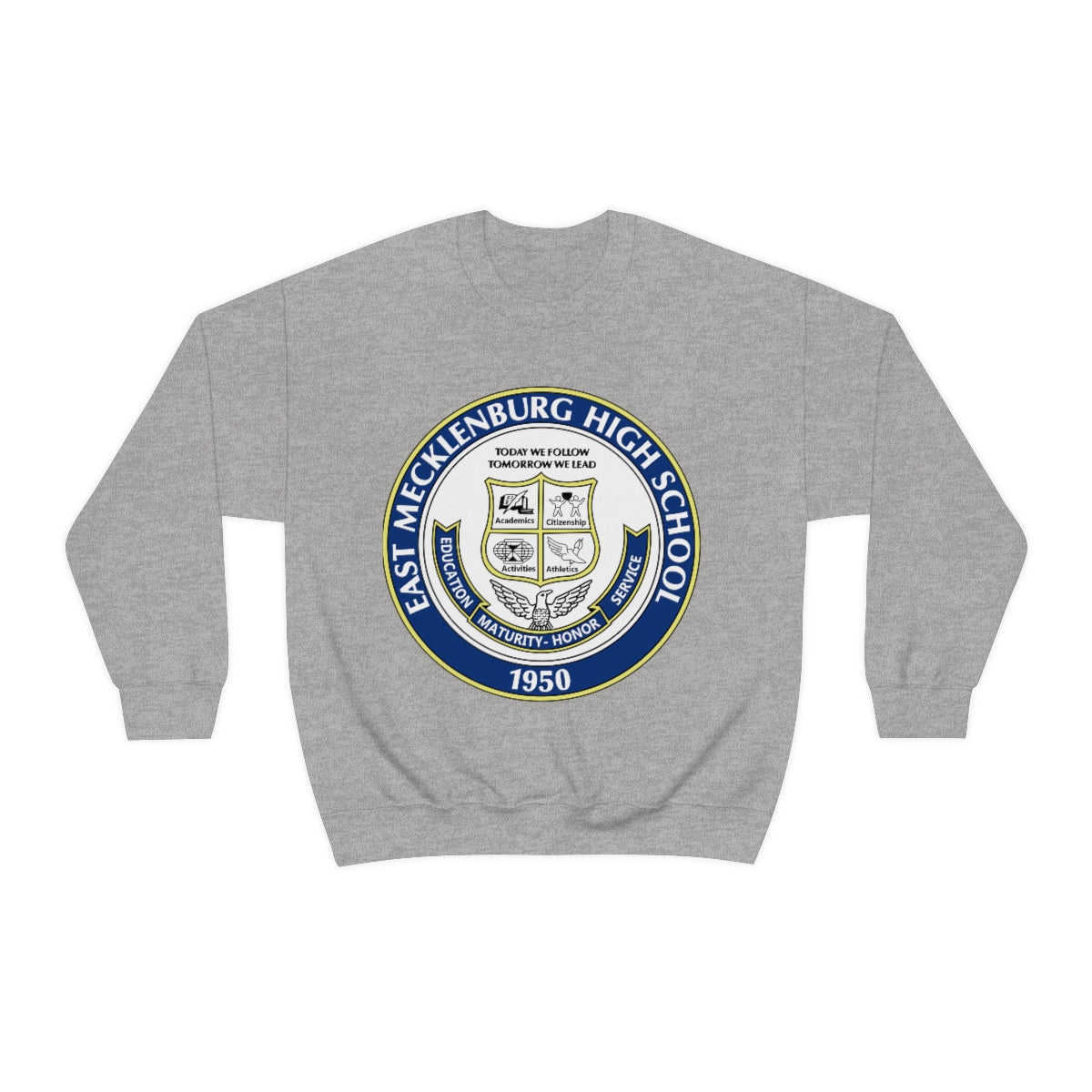 East Meck High School Seal Crewneck Sweatshirt