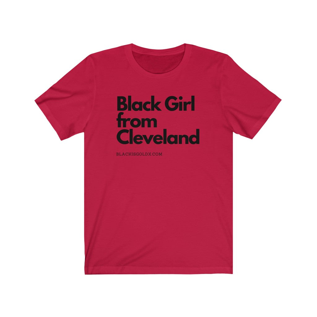 Black Girl From Cleveland Shirt