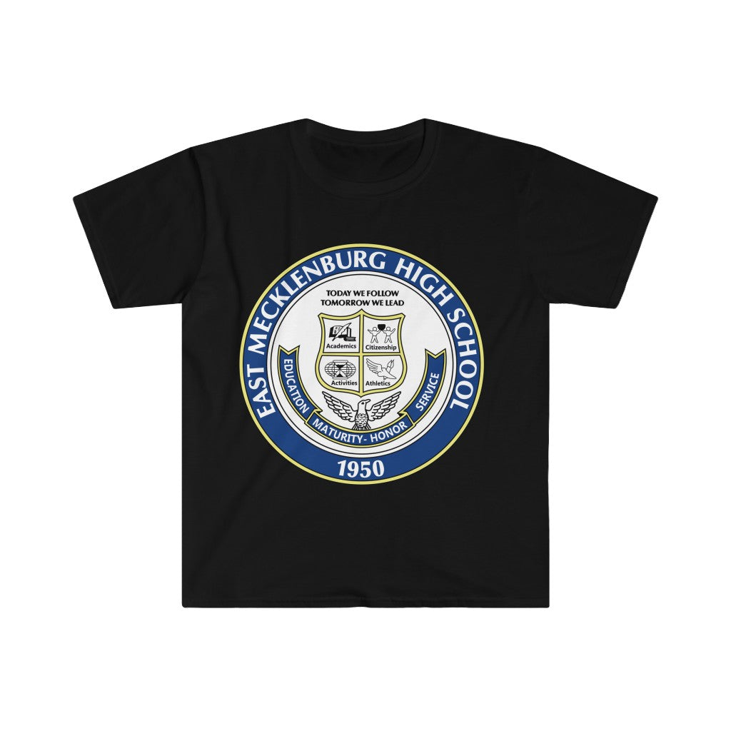 East Meck High School Seal Crewneck T-Shirt