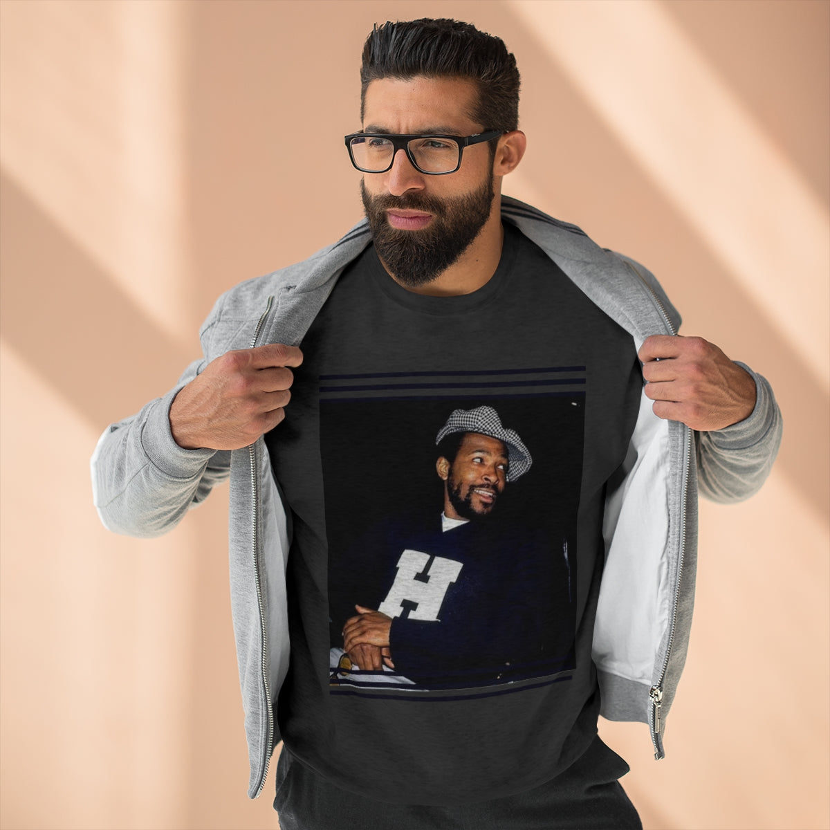 Marvin Gaye Letterman Sweatshirt