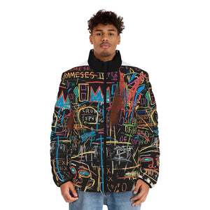 Basquiat Puffer Jacket (AOP)