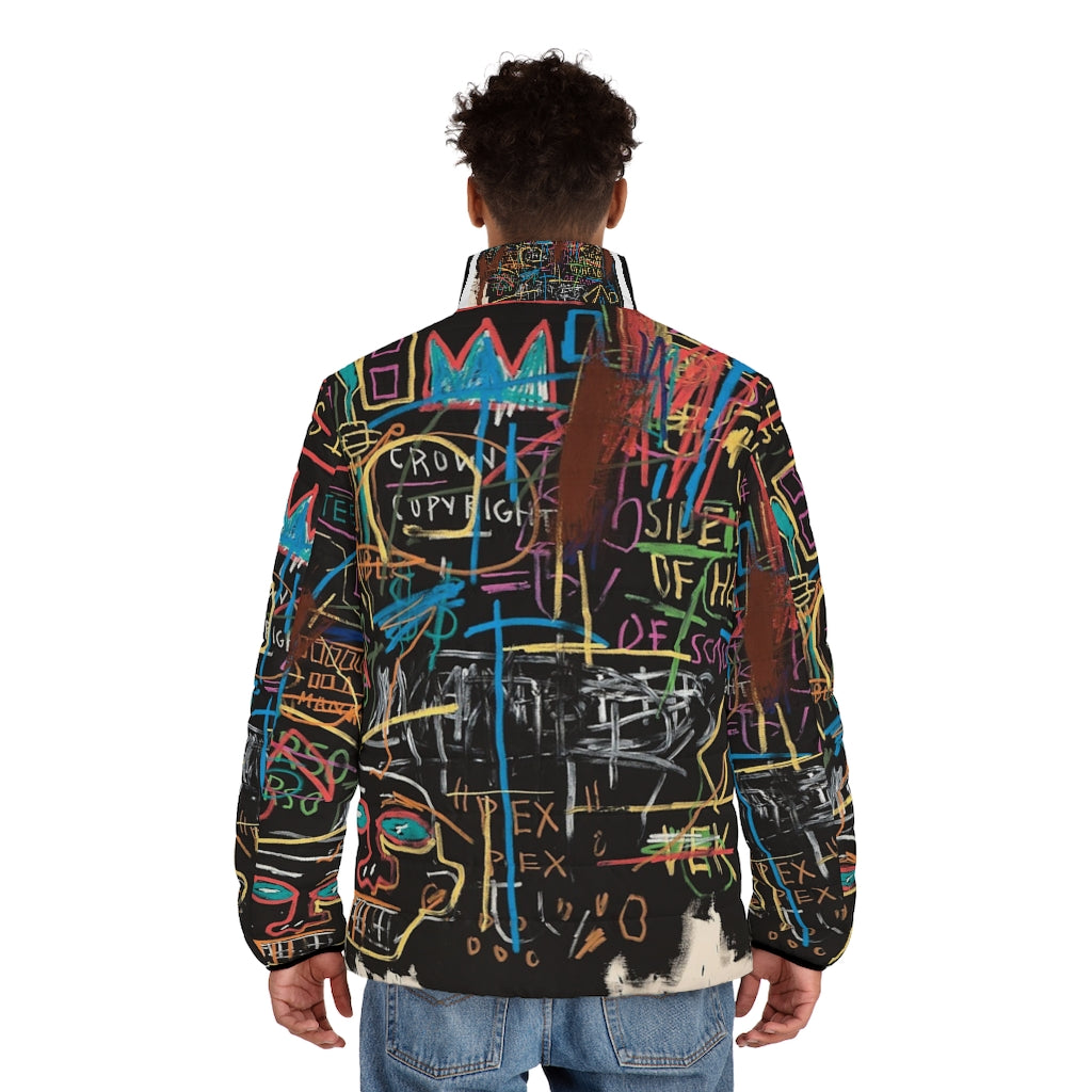 Basquiat Puffer Jacket (AOP)