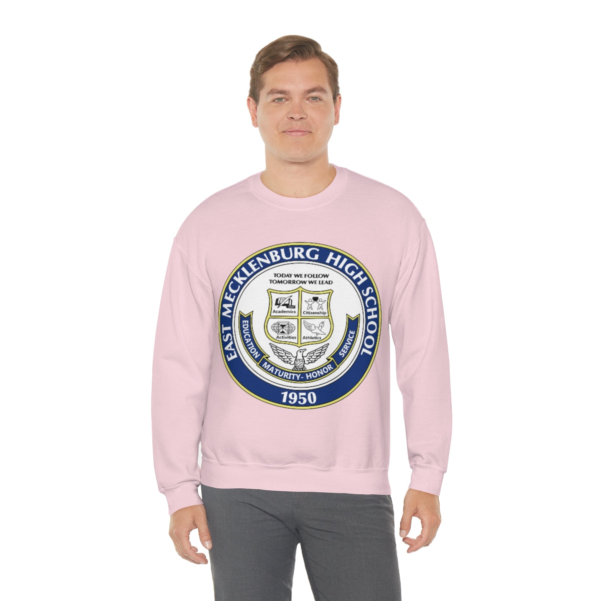 East Meck High School Seal Crewneck Sweatshirt