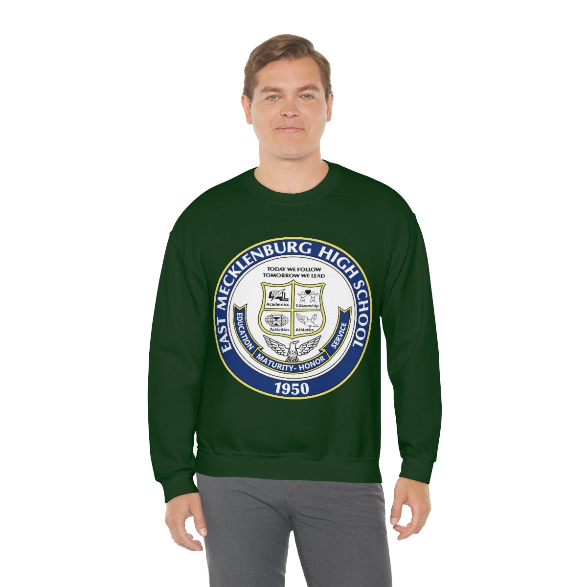 East Meck High School Seal Crewneck Sweatshirt