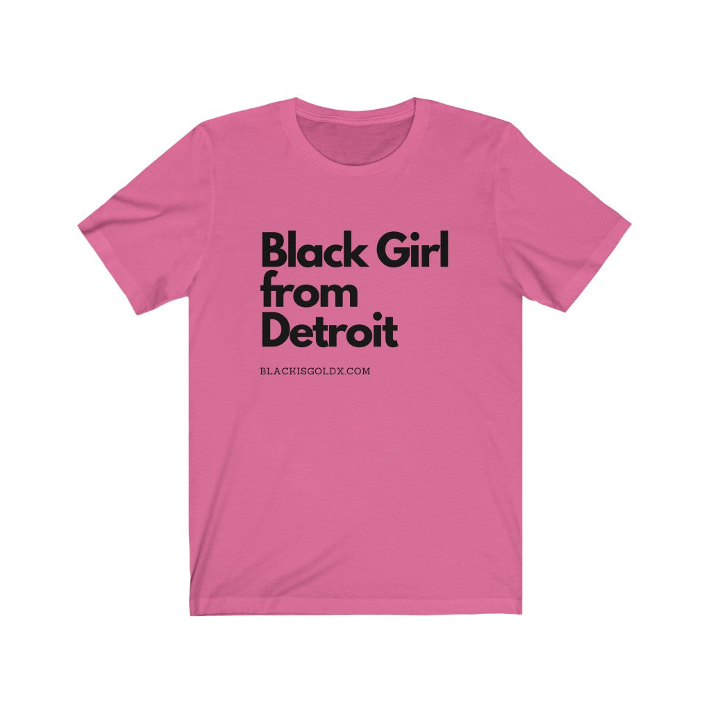 Black Girl From Detroit Shirt