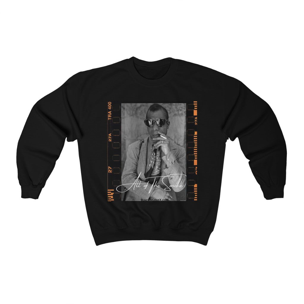“All of the Smoke”  James Baldwin Sweatshirt