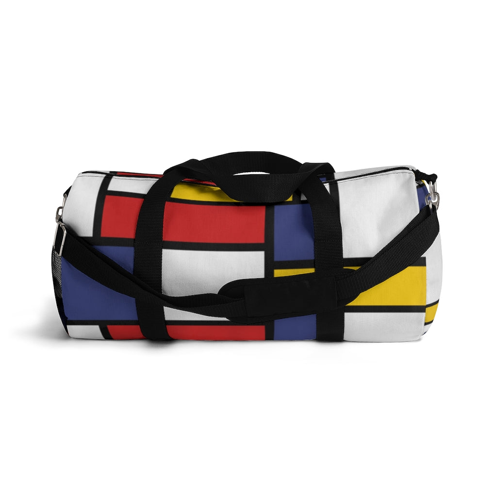 Mondrian Color Block Art Duffel Bag