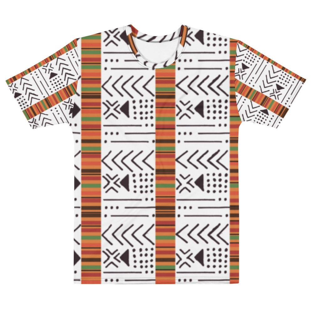 Kente Mud Cloth Men's T-shirt