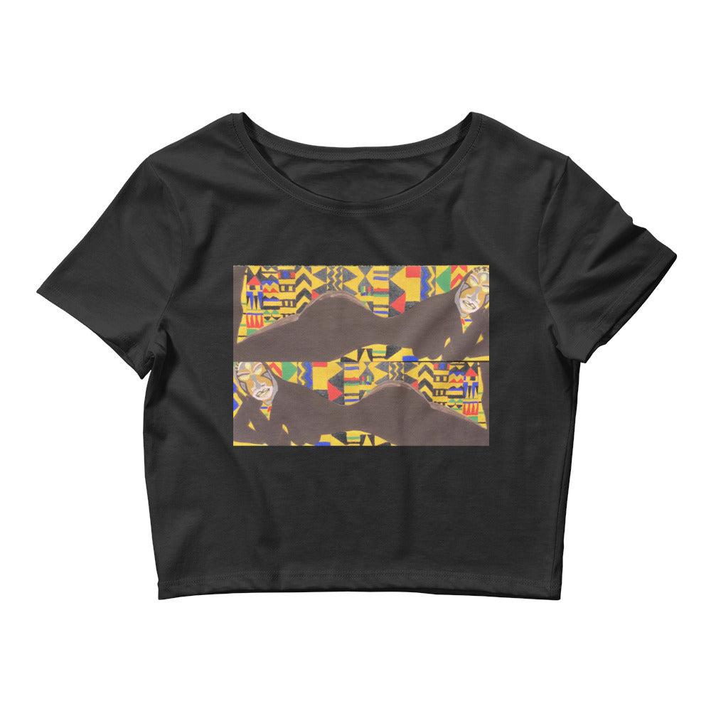 Dia Kente Crop Top T-Shirt