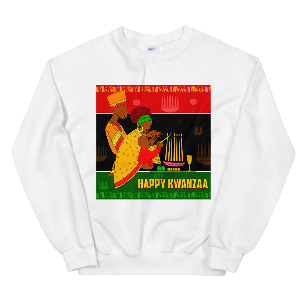 Happy Kwanzaa Unisex Sweatshirt