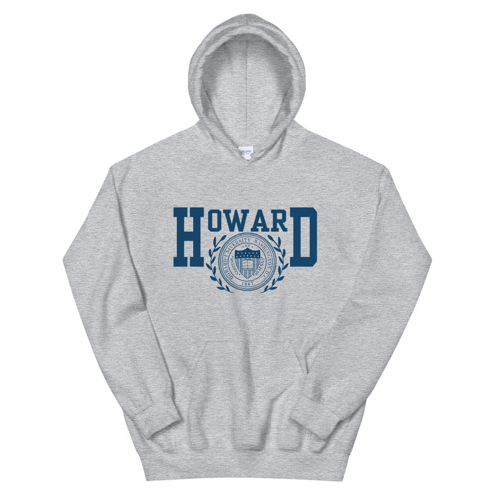 Boomerang Blue Howard Unisex Hoodie